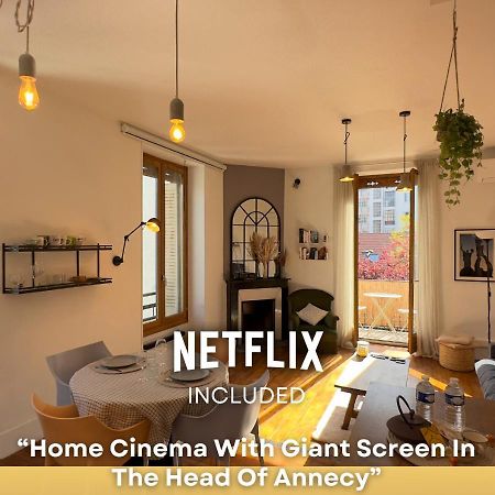 Duplex Loft - Central & Home Cinema Annecy Bagian luar foto