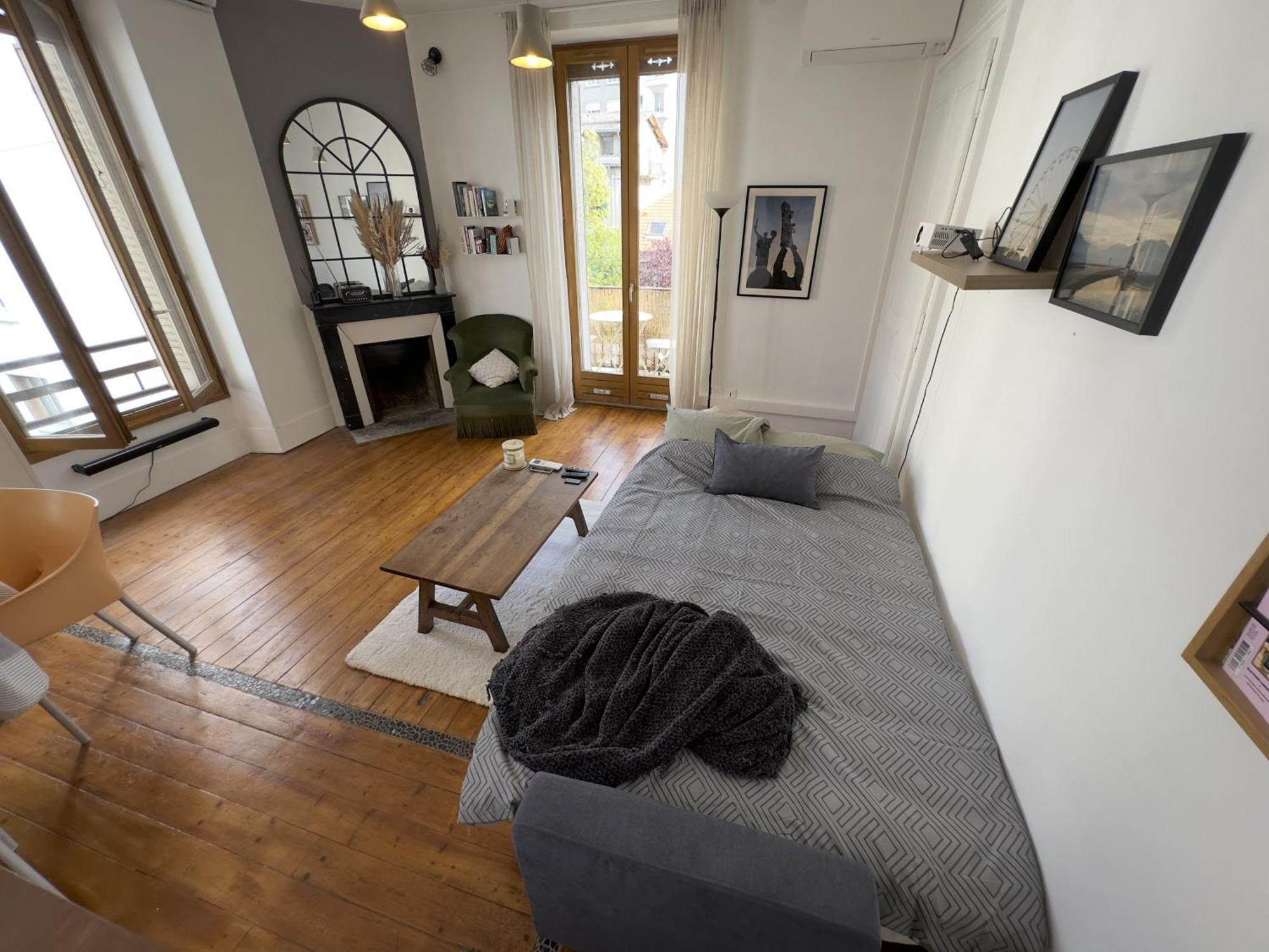 Duplex Loft - Central & Home Cinema Annecy Bagian luar foto